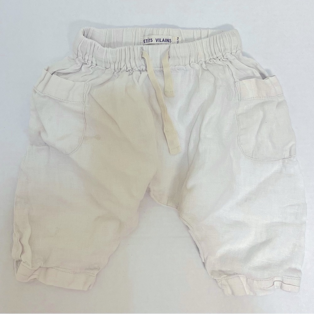 Petits Vilains Blaise Cream Harem Trousers